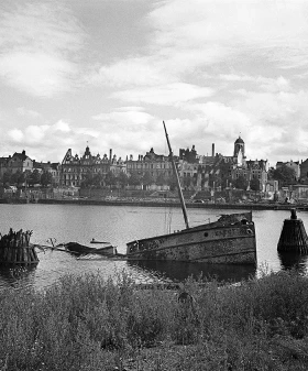 Выборг после захвата финнами. 30 августа 1941 г. Фотограф Т. Ноусиайнен. SA-kuva (Фотоархив вооруженных сил Финляндии)