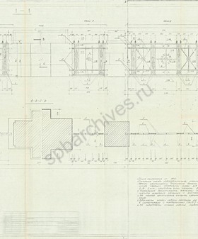 Ограждение арочного проезда. Общий вид. 1993 г. ЦГАНТД СПб. Ф. 488. Оп. 3-17. Д. 4. Л. 11.
                                                    