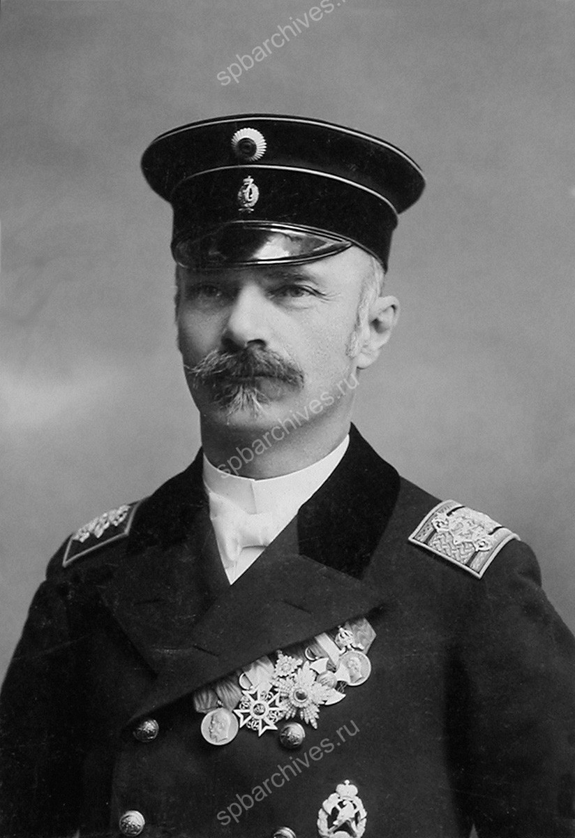 Портрет фотографа Карла Карловича Буллы. 11 июня 1909 г. Санкт-Петербург. Автор съемки: не установлен. ЦГАКФФД СПб. Фотоальбом П 489. Снимок 2.
