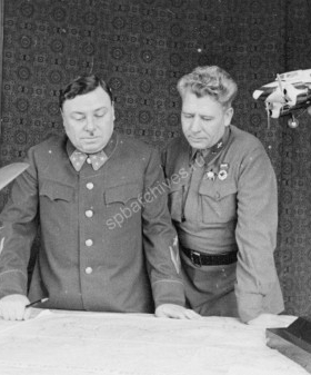 Заместитель командующего ВВС Красной Армии, начальник Главного управления гражданского флота генерал-лейтенант Ф.А. Астахов. 1941−1945 гг. Центральный музей Вооруженных сил Российской Федерации» Министерства обороны Российской Федерации. КП-59003/7.