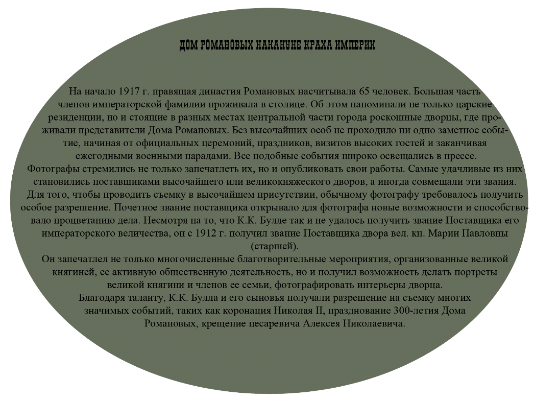 Дом Романовых накануне краха империи - Архивы Санкт-Петербурга