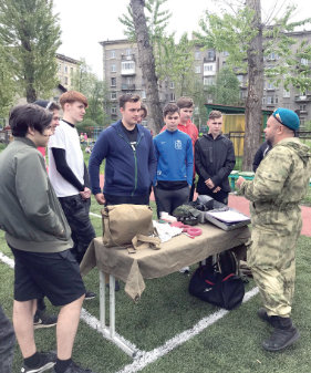 Военно-патриотическое мероприятие. МО Автово