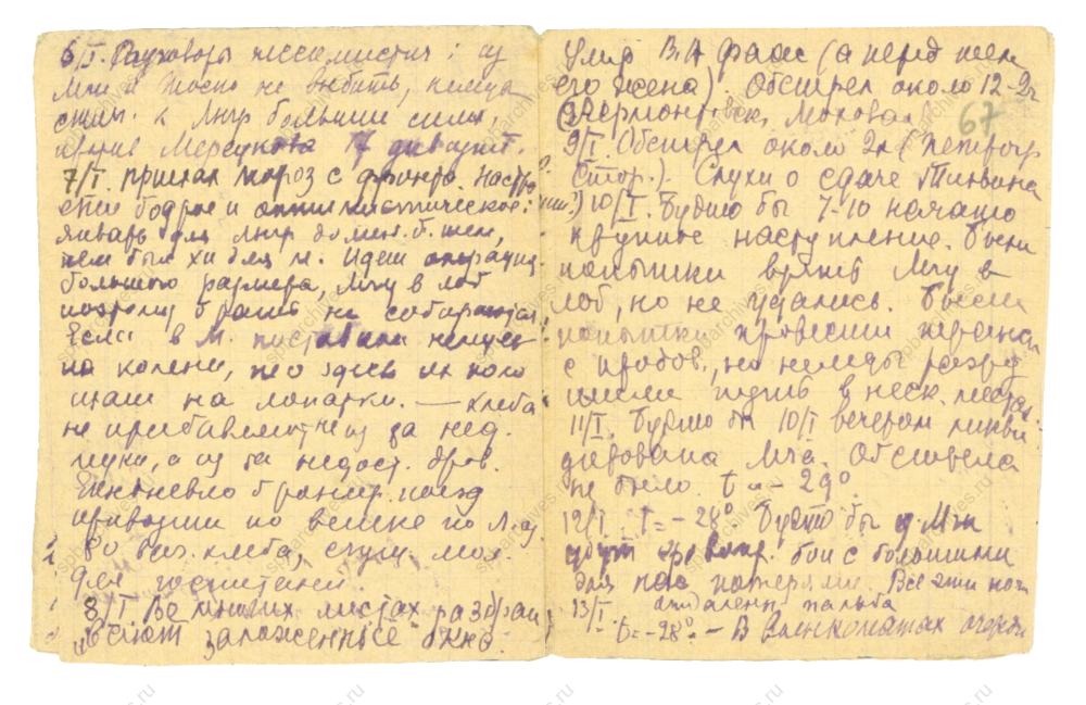 ЦГАНТД СПб. Ф.Р-153. Оп.1. Д.94. Л.66об, 67