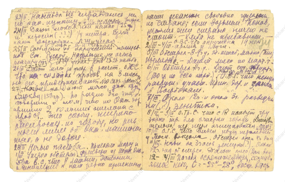 ЦГАНТД СПб. Ф.Р-153. Оп.1. Д.94. Л.73об, 74