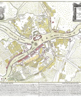 План Петербурга 1737 г. («план Зихгейма»). Источник: https://www.aroundspb.ru/karty/362/spb_1737.html